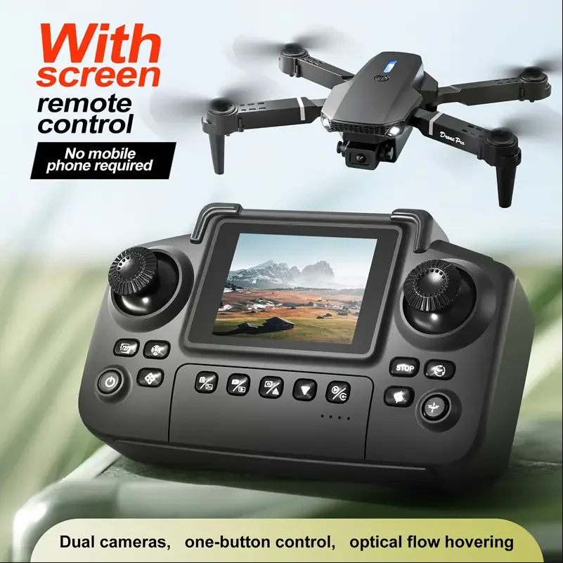 2025 E88 Drone HD Câmera dupla - Eachine Drone E58 avaliação e preço