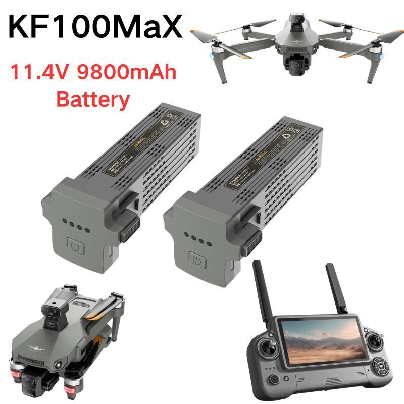 Kf100 max rc drone bateria ori - Drone Gimbal Controller avaliação e preço