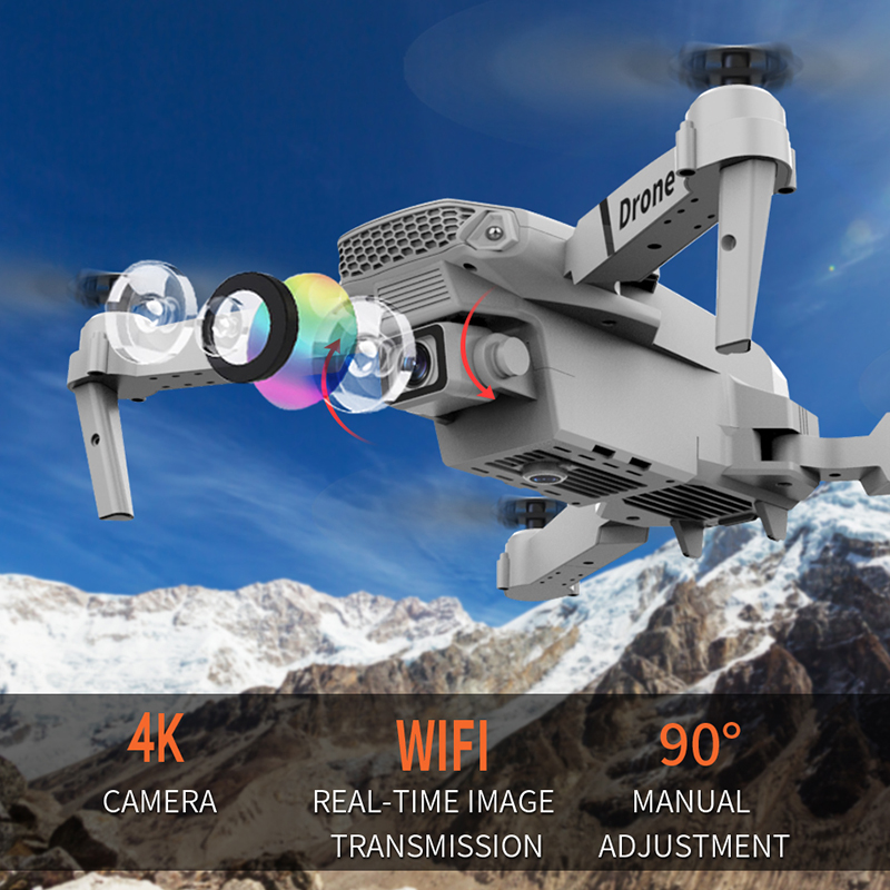 Novo Drone Quadcopter RC 2.4G  - Eachine Drone E58 avaliação e preço